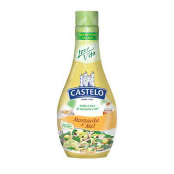 MOLHO SALADA CASTELO 236ML MOSTARDA C/ M