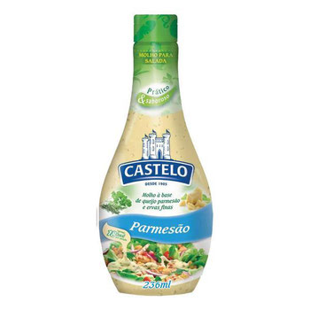 MOLHO SALADA CASTELO 236ML PARMESAO