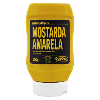 MOSTARDA CEPERA 350G AMARELA