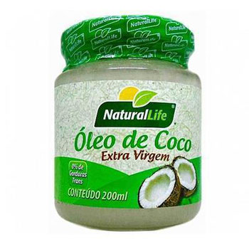 OLEO DE COCO NATURAL LIFE 200ML EXTRA V