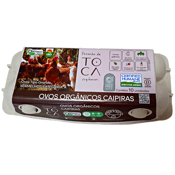 OVOS CAIPIRA TOCA C/10 ORG GAL. JOVEM