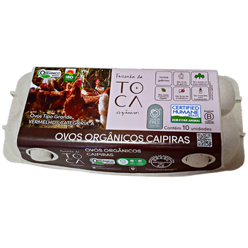 OVOS CAIPIRA TOCA C/10 ORG GAL. JOVEM