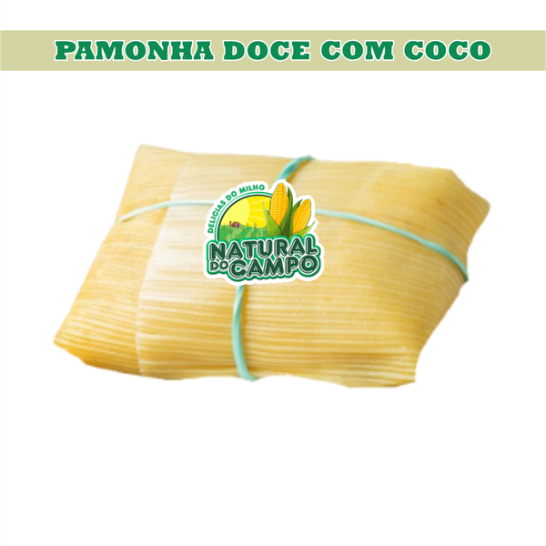 PAMONHA NATURAL DO CAMPO 160G COCO