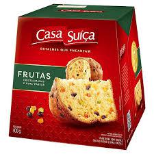 PANETTONE CASA SUICA 400G FRUTAS