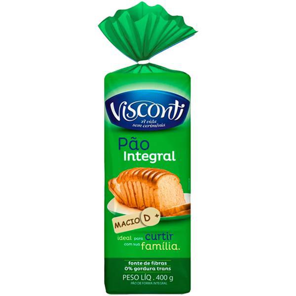 PAO DE FORMA VISCONTI 400G INTEGRAL