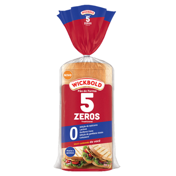PAO DE FORMA WICKBOLD 350G 5 ZEROS FIBRA