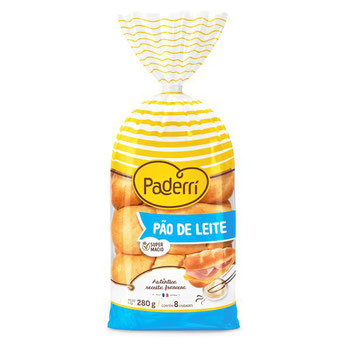 PAO DE LEITE PADERRI 280G