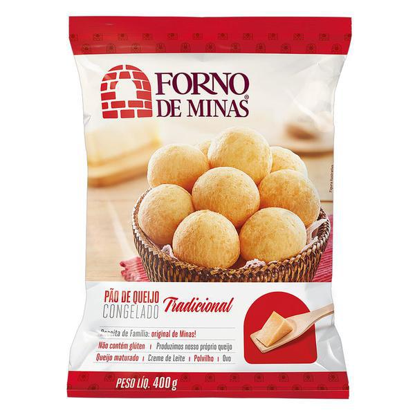 PAO DE QUEIJO FORNO DE MINAS 400G TRAD