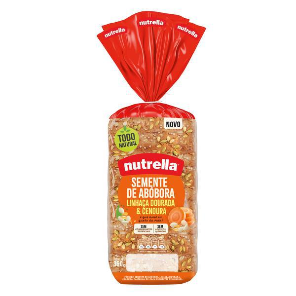 PAO FORMA NUTRELLA 350G SEMENTE DE ABOB