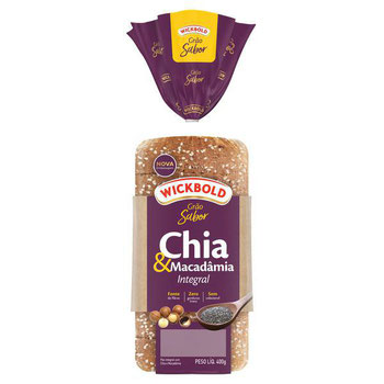 PAO FORMA WICKBOLD 350G CHIA/MACADAMIA