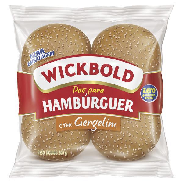 PAO HAMB WICKBOLD 200G GERGELIM