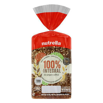 PAO NUTRELLA 550G 100% SUPREME