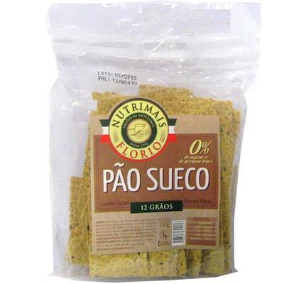 PAO SUECO FLORIO 180G MULTIGRAOS