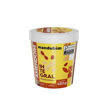PASTA AMENDOIM MANDUBIN 450G INTEGRAL