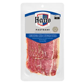 PASTRAMI BOVINO HANS 80G FATIADO