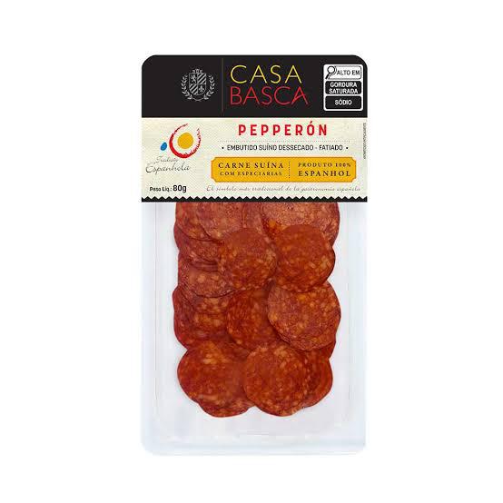 PEPPERONI CASA BASCA 80G FATIADO