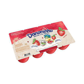 PETIT SUISSE DANONINHO 80G MORANGO