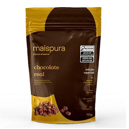PIPOCA GOURMET MAIS PURA 110G CHOCOLATE