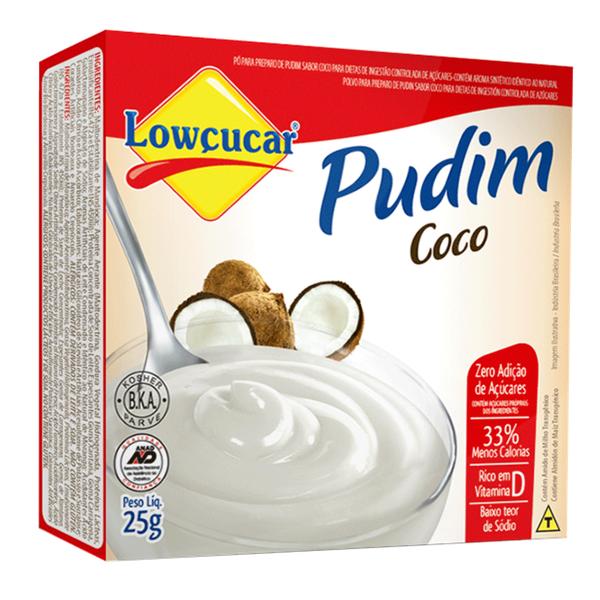 PO P/ PUDIM LOWCUCAR 25G Z/ ACU