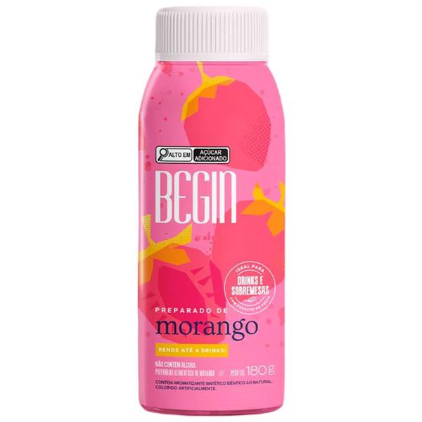 PREP P/ DRINKS BEGIN 180G MORANGO