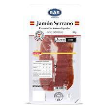 PRESUNTO CRU RAR 100G ESPANHOL FATIADO
