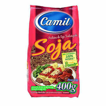 PROTEINA TEXT SOJA CAMIL 400G CARNE