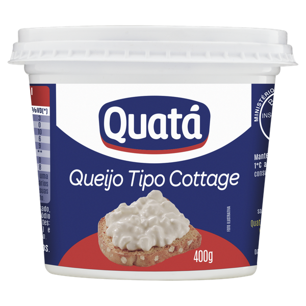 QUEIJO COTTAGE 400G QUATA