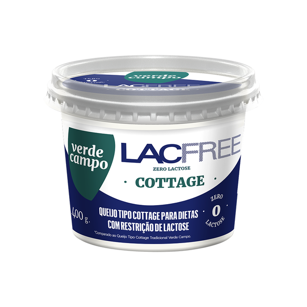 QUEIJO COTTAGE VERDE CAMPO 400G ZERO LAC