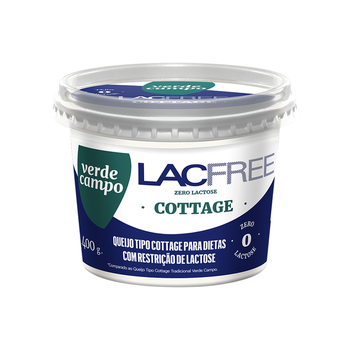 QUEIJO COTTAGE VERDE CAMPO 400G ZERO LAC