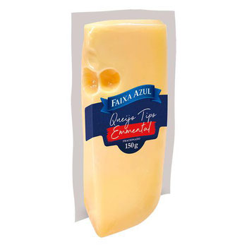 QUEIJO EMMENTAL FAIXA AZUL 150G