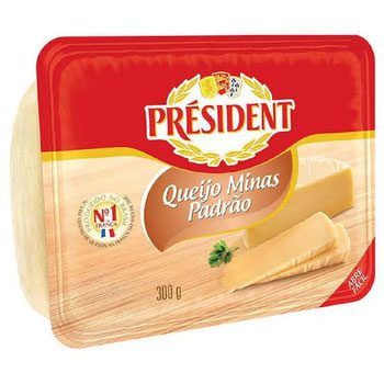 QUEIJO MINAS PADRAO PRESIDENT 300G