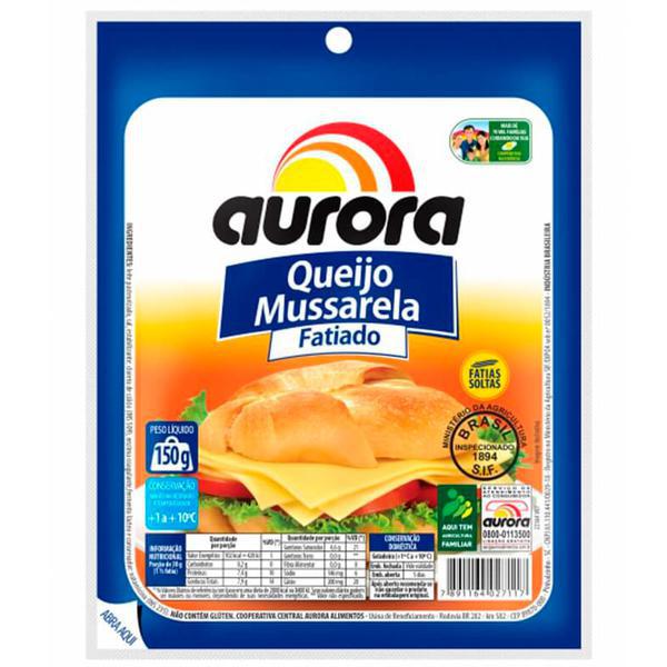 QUEIJO MUSSARELA AURORA 150G