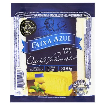 QUEIJO PARMESAO FAIXA AZUL 300GRS
