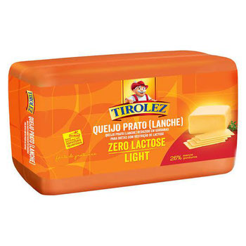 QUEIJO PRATO TIROLEZ  Z/ LAC LIGHT KG