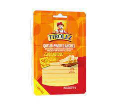 QUEIJO PRATO ZERO LAC 150G TIROLEZ