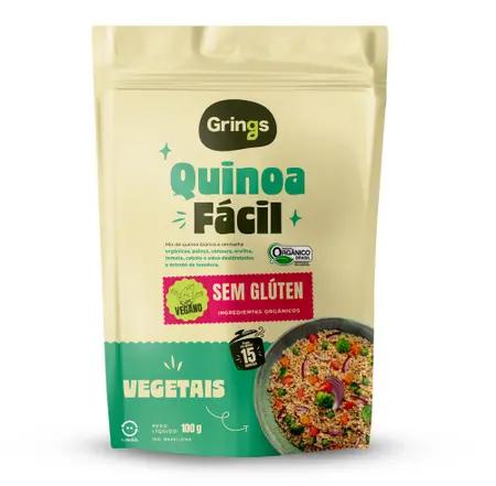 QUINOA FACIIL GRINGS 100G VEGETAIS ORG.