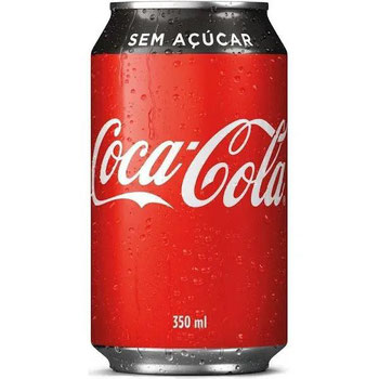 REFR COCA COLA 350ML SEM ACUCAR