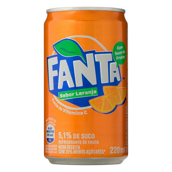 REFR FANTA 220ML LARANJA