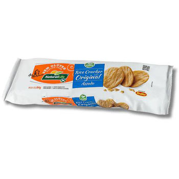 RICE CRACKER NATURAL LIFE 84G ORIGINAL