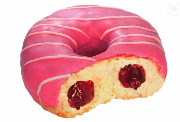 RINGS DONUTS CREME MORANGO UN