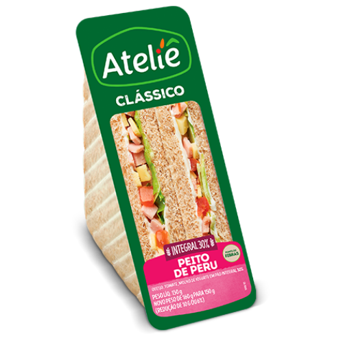SANDUICHE ATELIE 150GR PEITO PERU