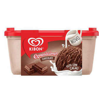 SORVETE KIBON 1,5L CREMOSISSIMO CHOCOLAT