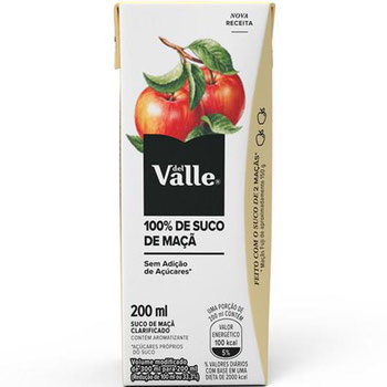 SUCO DEL VALLE 200ML MACA