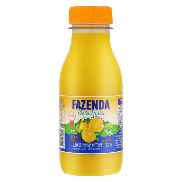 SUCO FAZENDA 300ML LARANJA INTEGRAL