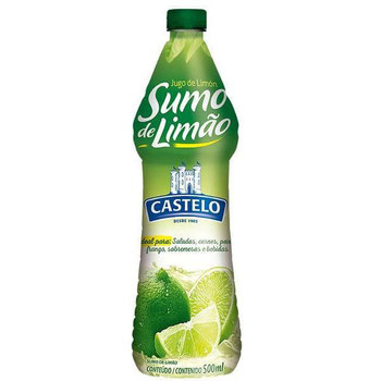 SUMO DE LIMAO CASTELO 500ML