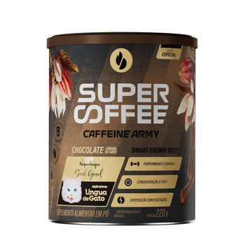 SUPLEMENTO SUPERCOFFEE 220G LINGUA DE GA