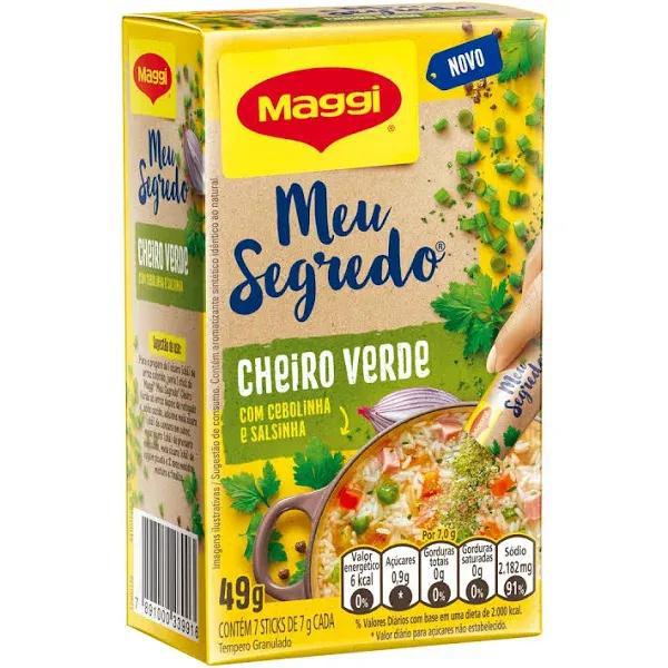 TEMP MAGGI 49G MEU SEGREDO CHEIRO VERDE