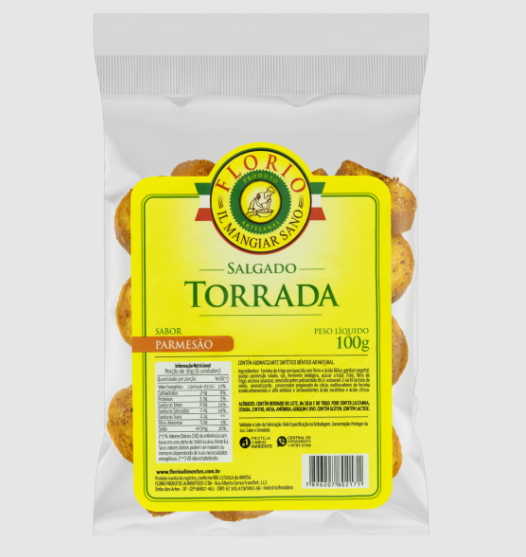 TORRADA FLORIO 100G PARMESAO