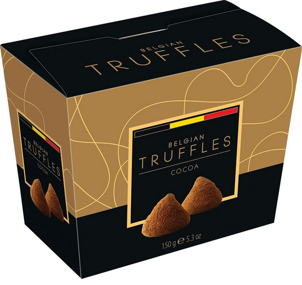 TRUFAS BELGA 150G CACAU