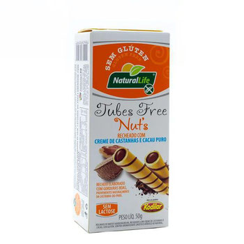 TUBES NUTS 50G CREME CAST CACAU